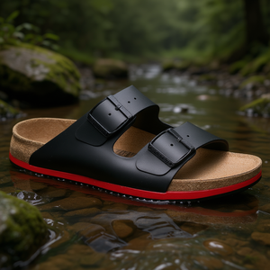 For Arizona Super <b>Grip</b> Gr.40 Black Water Booties & <b>Socks</b> for BIRKENSTOCK Birko Flor DIN EN ISO 20347 - Product Image 3