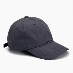 Casquette de golf en pur coton, visière incurvée, couleur unie, chapeau de soleil, logo personnalisé disponible, broderie 3D personnalisée - Product Image 3