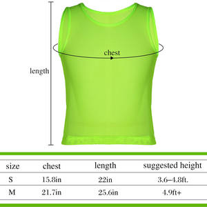 Maillots de football les plus vendus, gilets de sport en mesh, dossards d'entraînement pour équipes sportives, vêtements de joueur, séchage rapide, 100% polyester, faciles à porter, dossards d'entraînement - Product Image 5