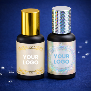 กาวต่อขนตาแบบแห้งเร็ว 1-2 วินาที ยี่ห้อสินค้าสั่งผลิต บรรจุภัณฑ์แบบกำหนดเอง กาวต่อขนตาคุณภาพพรีเมียมสำหรับขายส่ง สำหรับมืออาชีพ - Product Image 1