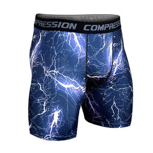 Short de compression flexible avec coupe ergonomique Short de compression pour homme avec tissu anti-odeur - Product Image 4
