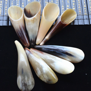 Taille personnalisable corne de vache naturelle crâne masseur corporel produit de soins de santé fabriqué à partir de corne de vache africaine corne de boeuf - Product Image 3