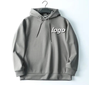 Alta calidad 360g polar peso pesado en blanco liso personalizado Puff impresión bordado Unisex hombres esencial Sudadera con capucha - Product Image 2