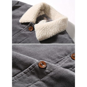 Veste en jean marron amande légère, respirante, écologique, à séchage rapide, avec poche avant et fermeture boutonnée pour femme - Product Image 5