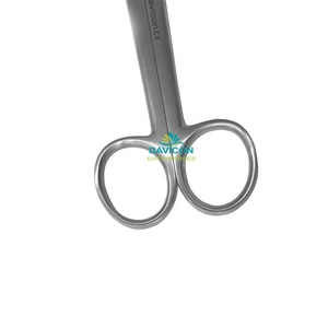 Ciseaux manuels en acier inoxydable de haute qualité, certifiés CE, réutilisables, instruments chirurgicaux médicaux pour la chirurgie plastique - Product Image 6