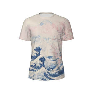 เสื้อยืดผ้าฝ้ายขนาดใหญ่สำหรับผู้ชายเสื้อยืดสีดำน้ำหนักกำหนดเองได้ - Product Image 5