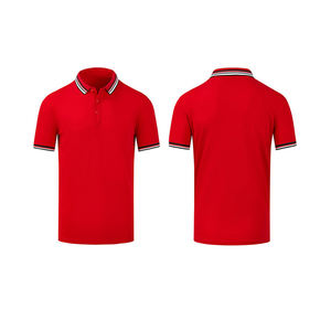 Ropa de alta calidad para hombre, camisa Polo bordada para hombre, 100% algodón, informal, manga corta, Polo de Golf liso - Product Image 5