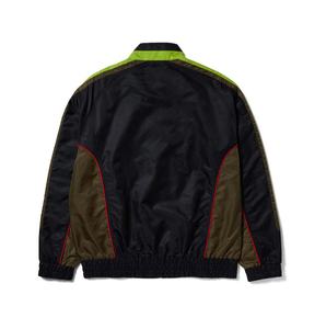 Chaqueta Cortavientos con Capucha y Bloques de Color con Logotipo Personalizado, Chaqueta Cortavientos de Carreras, Ropa Deportiva para Correr, Lona de Poliéster para Hombre - Product Image 2