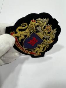 Phong cách mới OEM Dịch vụ thêu huy hiệu cho hàng may mặc sử dụng <span class=keywords><strong>Custom</strong></span> made chất lượng hàng đầu làm bằng tay thêu Phù Hiệu - Product Image 4