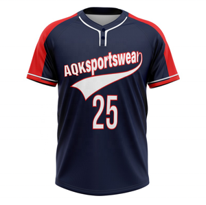 Jersey de béisbol para hombre Deporte Verano Adulto Béisbol Manga corta Botón completo Jersey de béisbol para hombre - Product Image 3