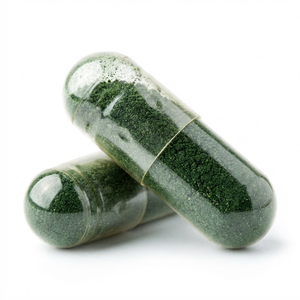 Cápsulas de Spirulina Orgânica 500mg Superalimento Vegano Suporte Imunológico Antioxidante Natural Aumentador de Energia Suplemento Detox - Product Image 2