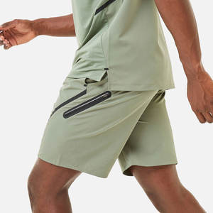 Shorts de sport pour hommes, été chaud, nouveau, décontracté, imprimé, logo OEM personnalisé avec poches zippées, shorts pour hommes - Product Image 5