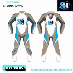 Chaqueta de Motociclismo Profesional Hecha a Medida, de Cuero Genuino, de Secado Rápido, Unisex, para Carreras Internacionales de Alta Gama - Product Image 3