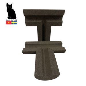 Raccords de tuyauterie Foamglas Owens Corning, té préformé en verre cellulaire, blocs de mousse pour matériaux d'isolation double chaud et froid - Product Image 2