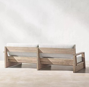 Foshan Factory Solid Teak Sofa Suite-Impermeable a prueba de sol, adecuado para patios, terrazas, villas y vestíbulos de hoteles - Product Image 5