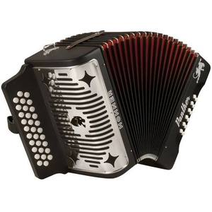 อะคอร์เดียน Hohner 3500FB II 31 ปุ่ม FBbEb Sol Diatonic คุณภาพสูงสุดจากโรงงาน OEM พร้อมกระเป๋าสีดำและสายสะพาย - Product Image 3