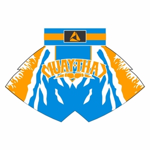 Shorts de Muay Thai unisexe sur mesure, grande taille, coupe ample, taille élastique, extensible, séchage rapide, respirant, vêtements d'arts martiaux pour adultes - Product Image 1