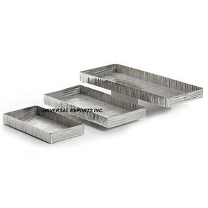 ชุดถาดช็อคโกแลตทำมือ2ชิ้นถาดช็อคโกแลตโลหะสุดหรูขายดี - Product Image 6