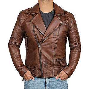 Chaqueta Bomber para Hombre, Estilo Casual Vintage, Talla Grande, Holgada, Cortavientos, Transpirable, Marrón, Elegante, Hecha a Mano - Product Image 2