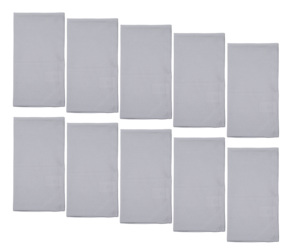 Lot de 6 serviettes en coton carrées vintage faites à la main 100% réutilisables avec motif brodé personnalisable pour la maison ou l'avion - Product Image 6