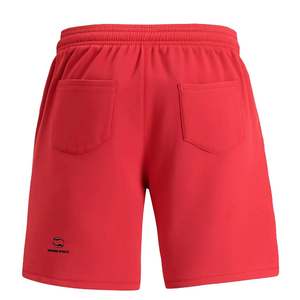 Ropa de calle personalizada para hombre, pantalones cortos de lana con logotipo bordado, mezcla de algodón, proveedor de pantalones cortos de gimnasio - Product Image 2