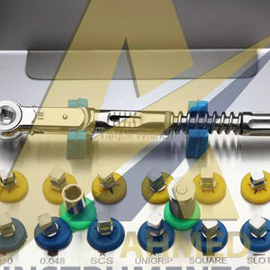 Kit de herramientas de destornilladores de pilar de implante de restauración protésica universal de SUAVE SURGICAL INSTRUMENTS - Product Image 3