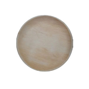 Meilleures ventes Assiettes jetables biodégradables de 20 cm Conception plate de feuille de palmier pour la restauration-Prix de gros - Product Image 1