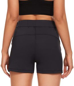 Prix usine de haute qualité femmes entraînement Sport lâche Yoga Shorts taille haute Gym Shorts Fitness court - Product Image 4