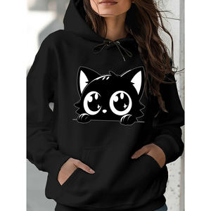 Kinitwear เสื้อสเวตเตอร์สวมหัวสำหรับผู้หญิง, เสื้อสเวตเตอร์แบบสวมหัวสำหรับฤดูใบไม้ร่วง/ฤดูหนาวสีเดียวสวมใส่สบายมาตรฐานผลิตในประเทศจีน - Product Image 1