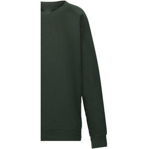 Custom Women's Eco-Friendly Winter <b>Sweatshirt</b> Breathable Windproof Polyester/Cotton Fleece Embossed/Embroidered Front <b>Black</b> - Product Image 5