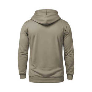 Sweat à capuche zippé décontracté pour homme, tissu en polaire doux, fermeture éclair intégrale, manches longues, style basique confortable, mode streetwear, vêtements chauds pour l'hiver - Product Image 4