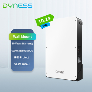 Dyness baterai tegangan rendah 51.2V 200AH 10.24kWh Powerbox Pro LiFePO4 Dyness baterai Lithium Power dinding 10kw sistem tenaga surya - Product Image 1