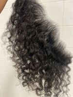 Closure en cheveux humains Remy vierges 100% de haute qualité, la plus vendue, double trame machine, douce et naturelle, toutes couleurs, directement de l'usine indienne