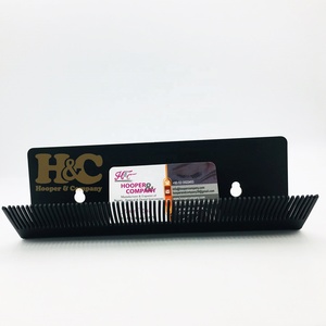 Nouveau support de perruque à maintien robuste, en acier inoxydable noir mat durable, avec logo personnalisé, pour extensions capillaires et outils - Product Image 6