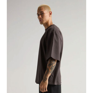 เสื้อยืด230gsm คอตตอนรุ่น100% เสื้อยืดลำลองสะพายไหล่ปล่อยแบบผ่อนคลาย - Product Image 3