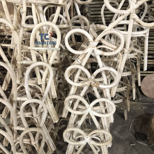 Silla de mimbre con lazo hecha a mano para niños, sillón de fiesta para exteriores - Product Image 6