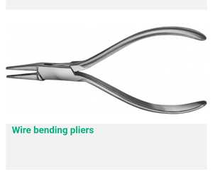 Instruments de chirurgie dentaire pour l'orthodontie Machines d'alimentation Coupe-fil et pince à plier pour l'orthodontie - Product Image 2