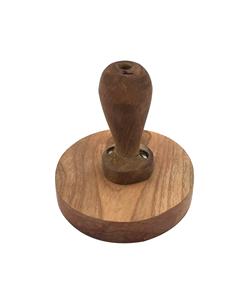 Presseur Chapati multi-usage fabriqué à la main de haute qualité, presse Roti Datta pour Chapati, bois massif de fruits en bois Masher Dal Ghotni Wood - Product Image 1