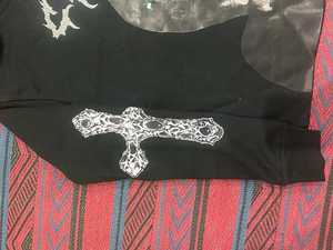 Sudadera con capucha de gran tamaño de algodón de calidad Vintage 420 Gsm, sudadera con cremallera de lavado ácido desgastado con estampado completo para invierno 420 Gsm Vintage Crop - Product Image 4