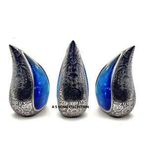Metal Decorative Luxury <b>Urns</b> for Human <b>Ashes</b> High Selling Design Tear Drop Adult Cremation <b>Urns</b> Handmade - Product Image 5