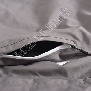 Pantalon de ski gris extérieur pantalon de neige imperméable isolé avec fermeture avant et ourlet élastique - Product Image 5