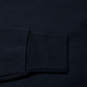 Sweat-shirt en polaire lourd pour homme, couleur unie personnalisée, 100% coton, col rond, sweat-shirt matelassé, pull d'hiver, logo personnalisé - Product Image 5