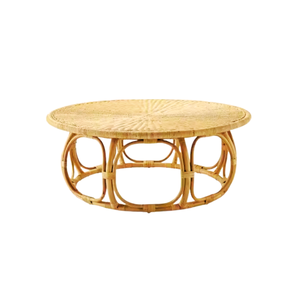 Mesa de Centro de Ratán a Buen Precio, Diseño Escandinavo de Lujo Multifuncional, Muebles para el Hogar Personalizables de Fabricante Vietnamita - Product Image 1