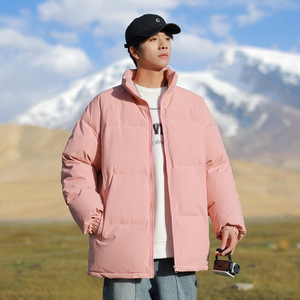 Chaqueta de Invierno Ultraligera Little Goose, Modelo Nor Sensing Bubble Tears Bundle, con Estampado de Alfabeto, Estilo Vintage, para Hombre - Product Image 2