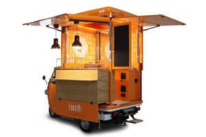 Tricycle Électrique Commercial pour la Restauration Mobile, Chariot de Traiteur à Trois Roues, Résistant à la Rouille, 10 pieds, Garantie 5 Ans, Multifonctionnel - Product Image 3
