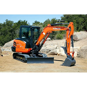 Miniexcavadora de 4 toneladas usada en Japón Kubota U40 excavadora pequeña de segunda mano Kubota U40 excavadora sobre orugas para granja forestal EPA - Product Image 5