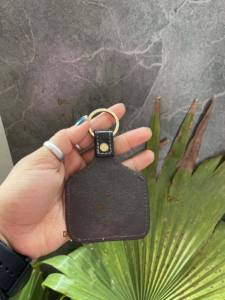 LLavero de cuero recién llegado a mano, llaveros de cuero de vaca Real, llavero elegante, llavero elegante de gran oferta - Product Image 2