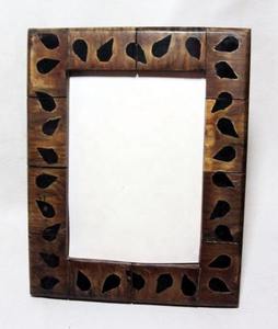 Marcos de fotos de cuerno pulido de alta calidad de Venta caliente marcos de fotos de estilo de amor hechos a mano - Product Image 1