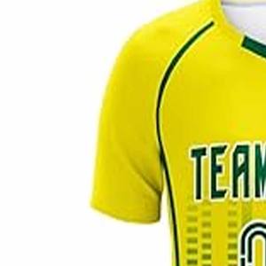 เสื้อฟุตบอลทรงบ็อกซี่ ผู้ชาย ระบายอากาศได้ดี คอวี แบบซับลิเมชั่น สั่งทำได้ ขายดี โพสต์โดย Dress Sports - Product Image 3