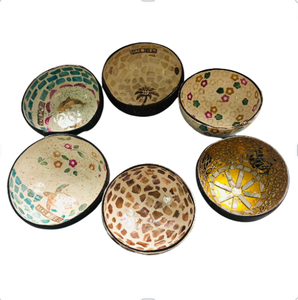 ชามมะพร้าวธรรมชาติที่ออกแบบด้วยมือทำจากมือดีไซน์ใหม่เป็นมิตรกับสิ่งแวดล้อมผลิตจากเวียดนาม - Product Image 3